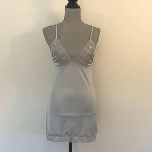 Silver Lace Camisole